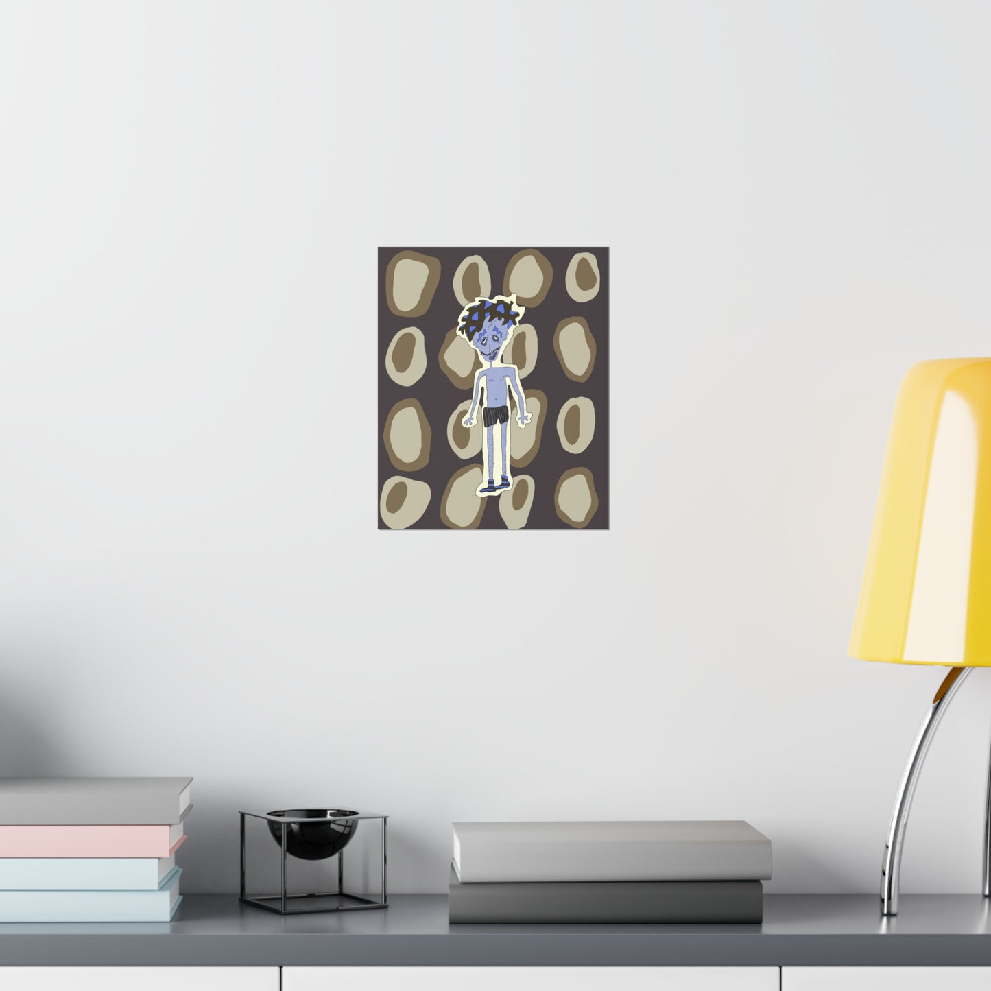 blue boy freak - print