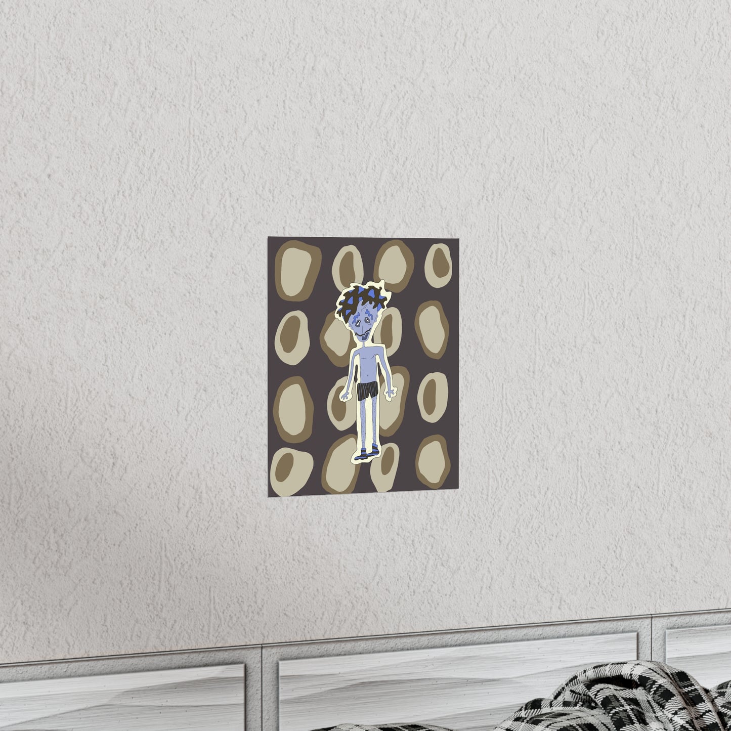 blue boy freak - print