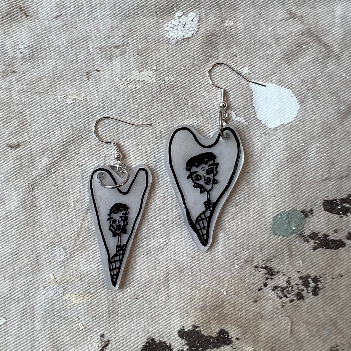 freaky earrings