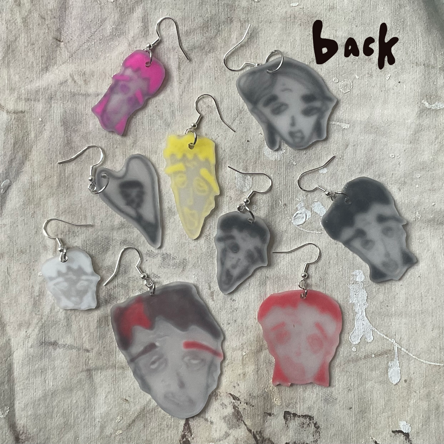 freaky earrings