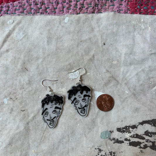 freaky earrings