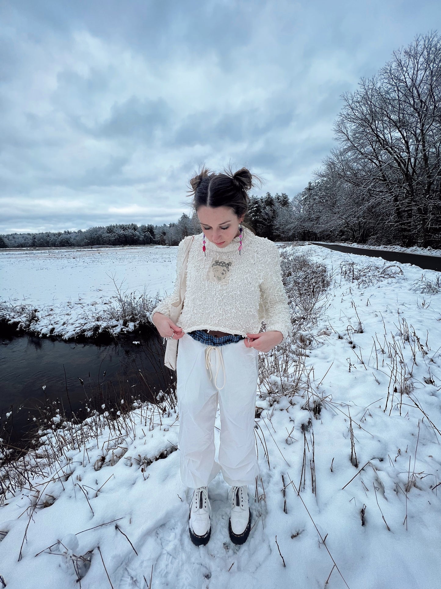 snowflake sweater