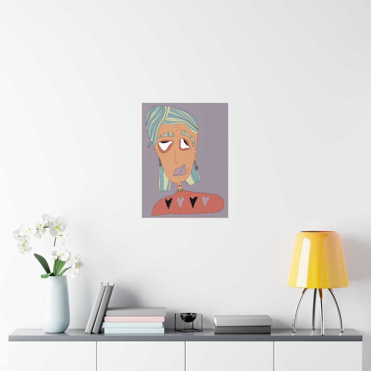 tangerine freak - print