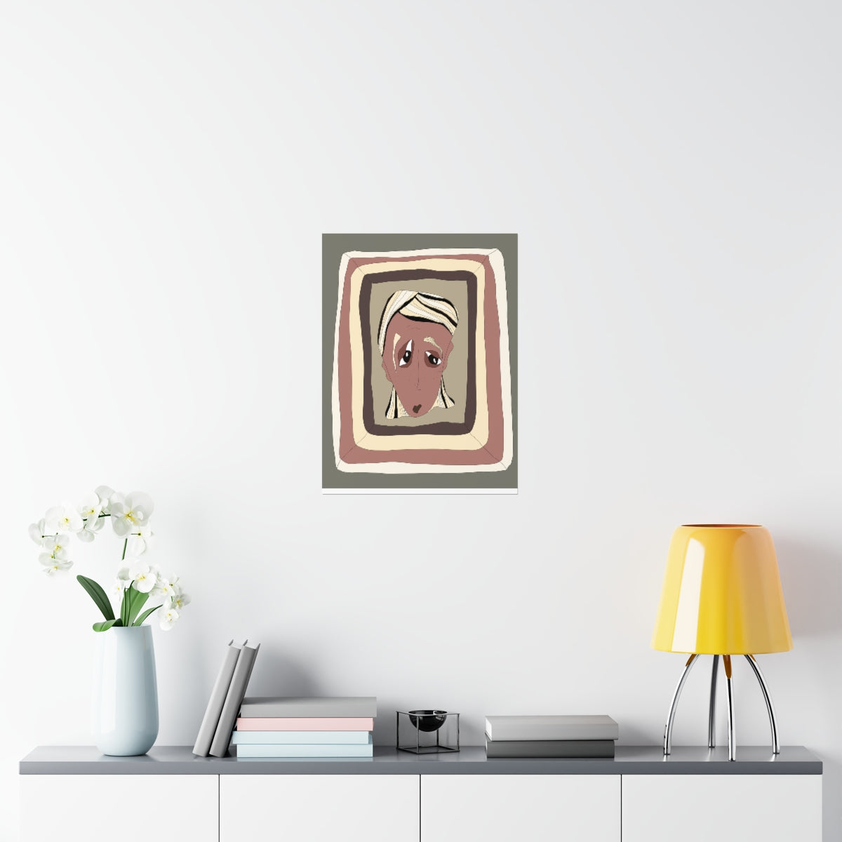 framed freak - print