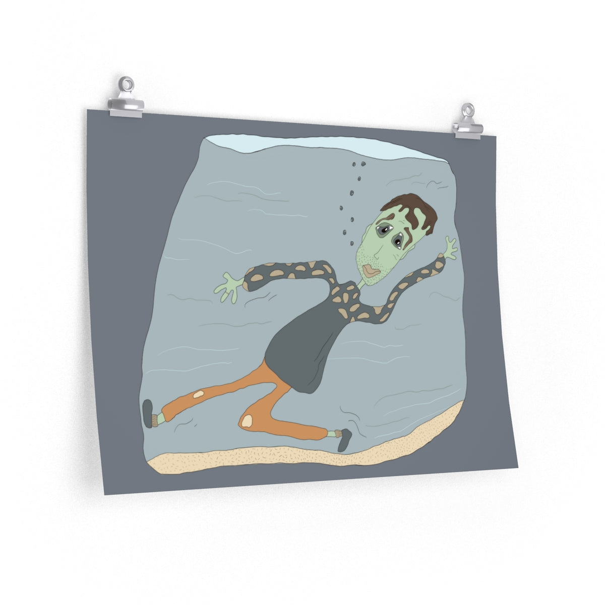 fishbowl freak - print