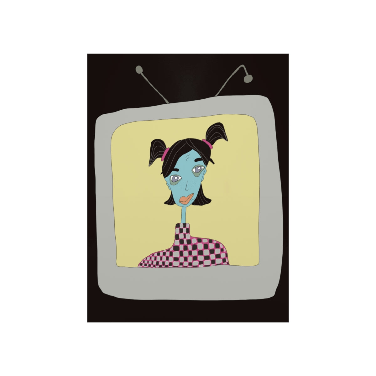 tv freak - print