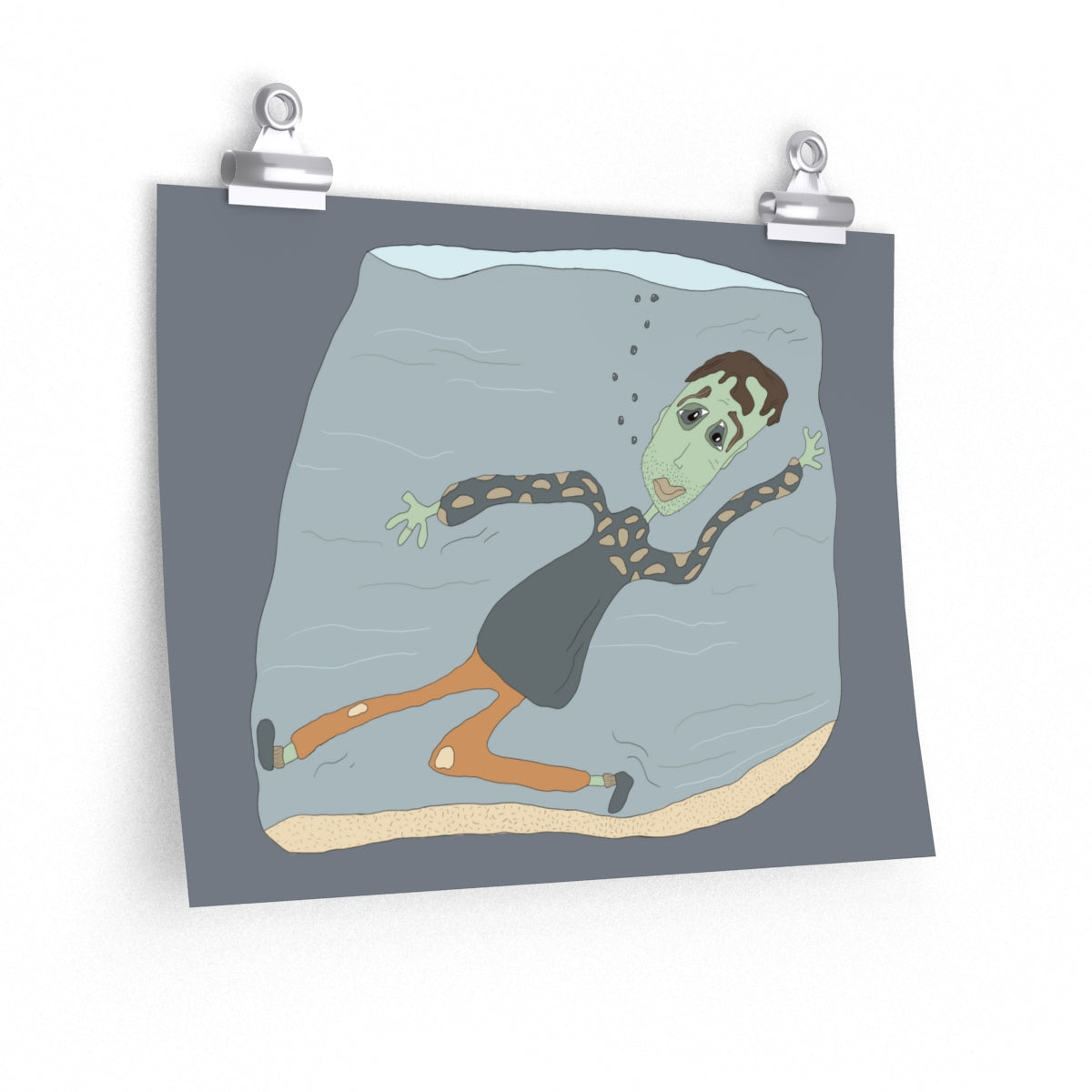 fishbowl freak - print