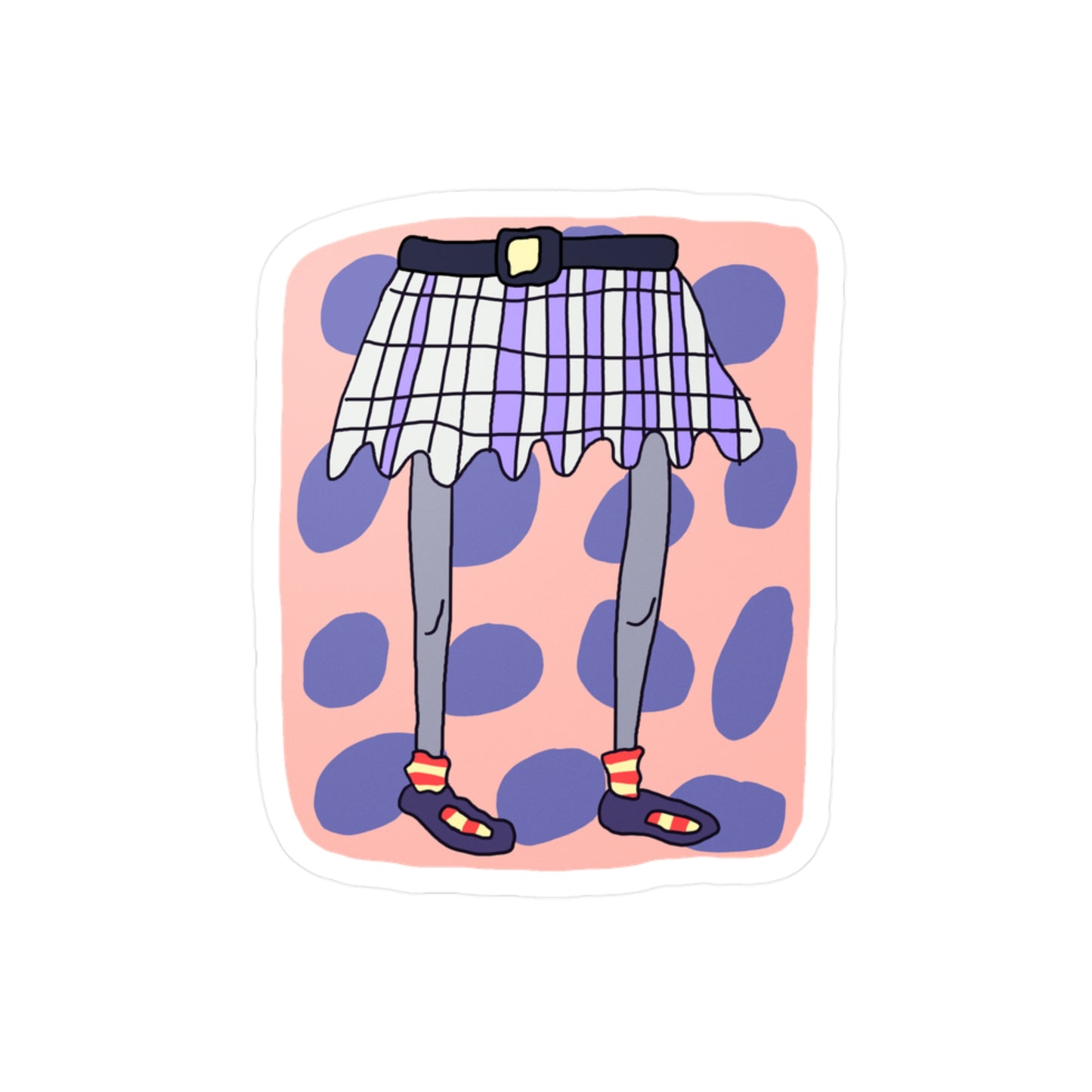 skirt - sticker