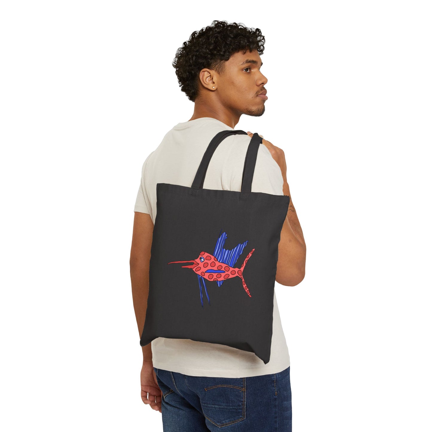 sailfish freak - tote bag
