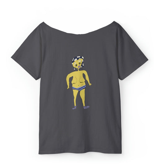 dreamy freak - off the shoulder tee