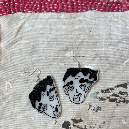 freaky earrings