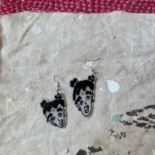 freaky earrings