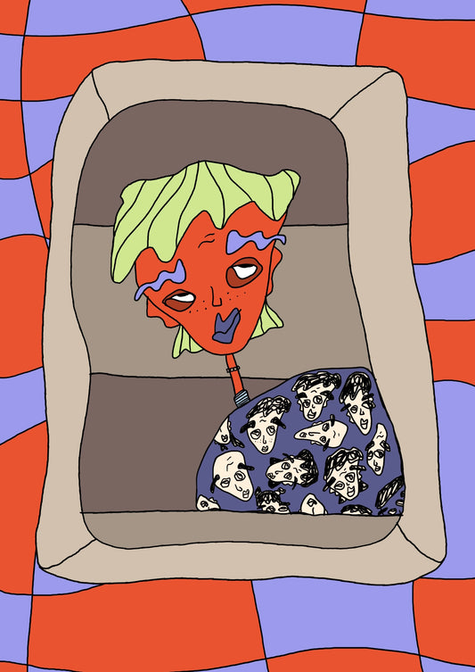 cherry bomb - mini print