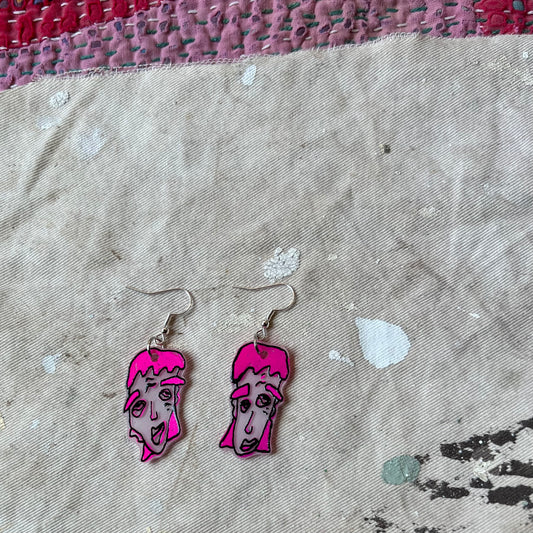 freaky earrings