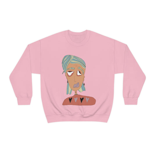 tangerine freak - crewneck