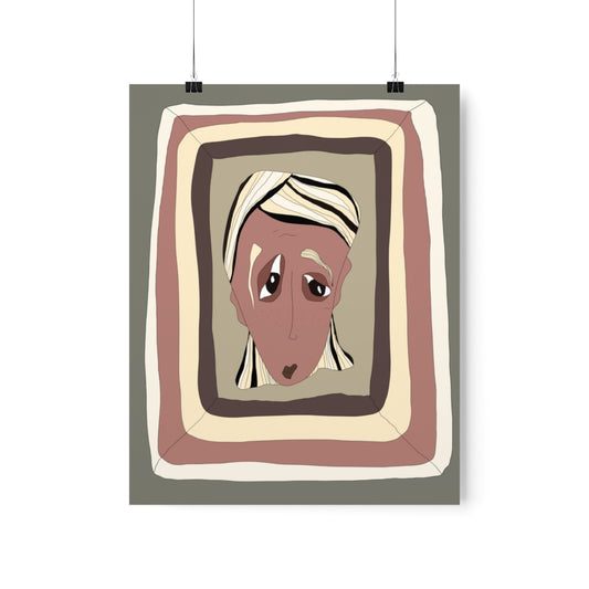 framed freak - print