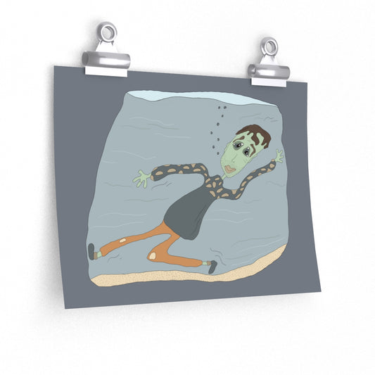 fishbowl freak - print