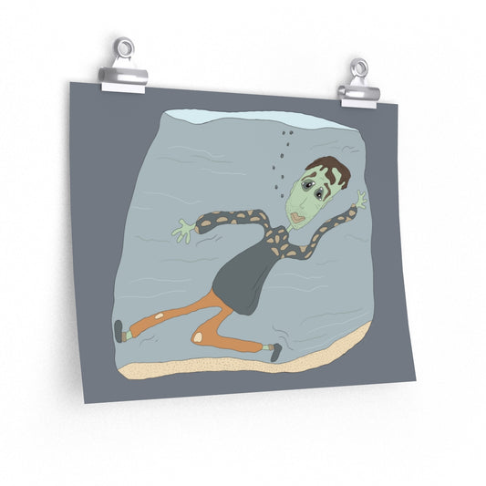 fishbowl freak - print