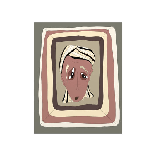 framed freak - print