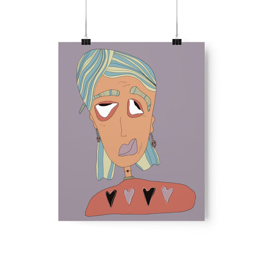 tangerine freak - print